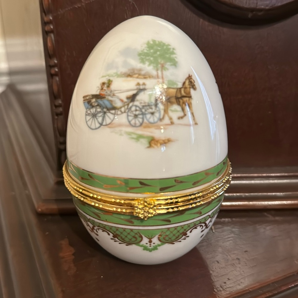 Equestrian Decorative Egg